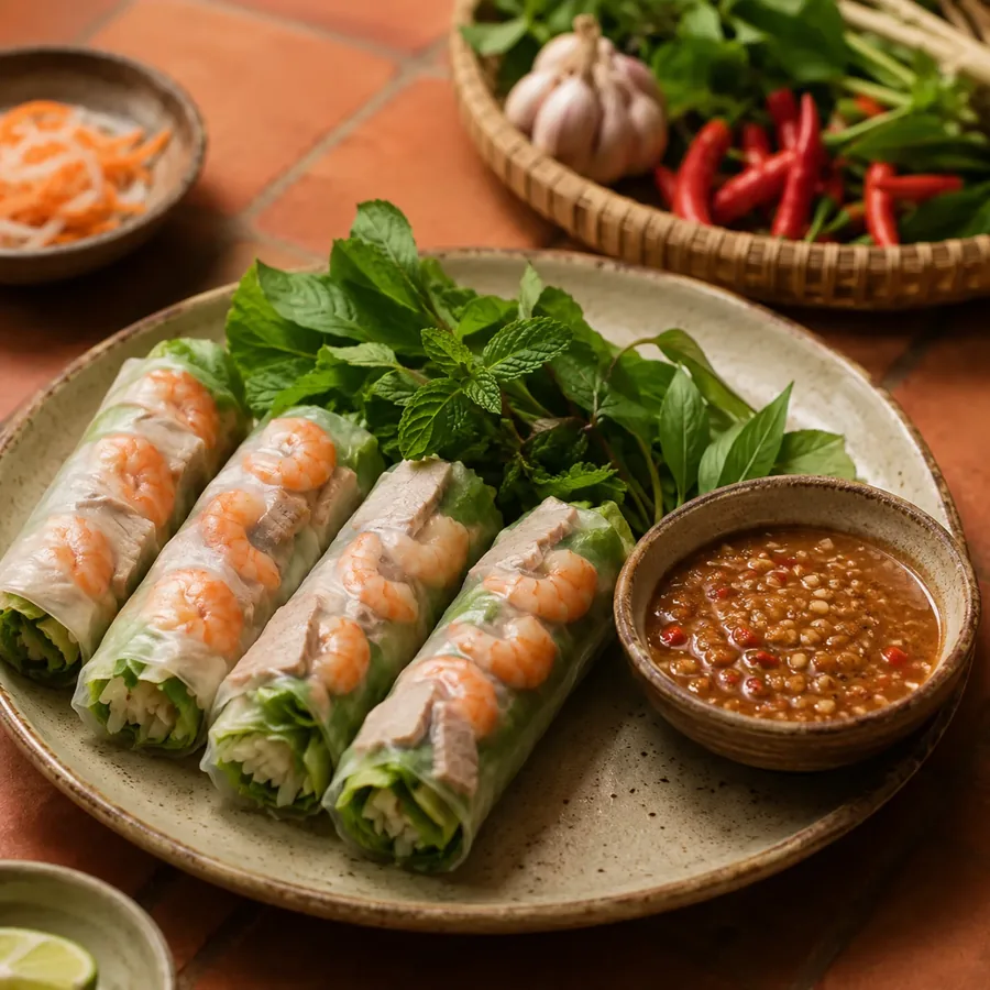 Ly trà trái cây trên bàn gỗ
